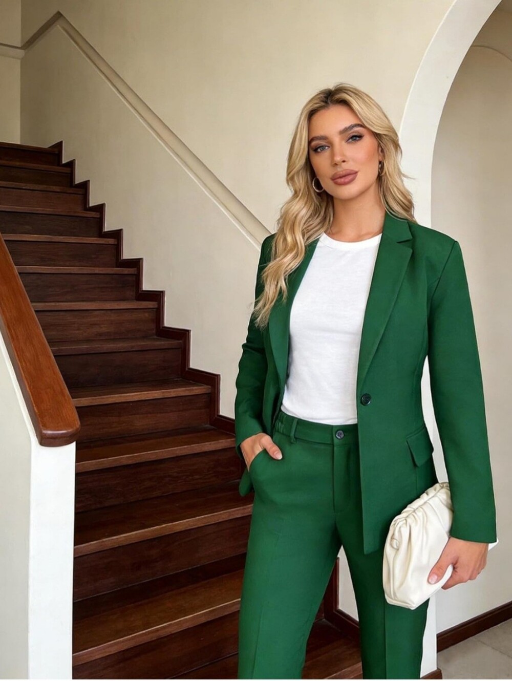 Emerald Green Pant Suit